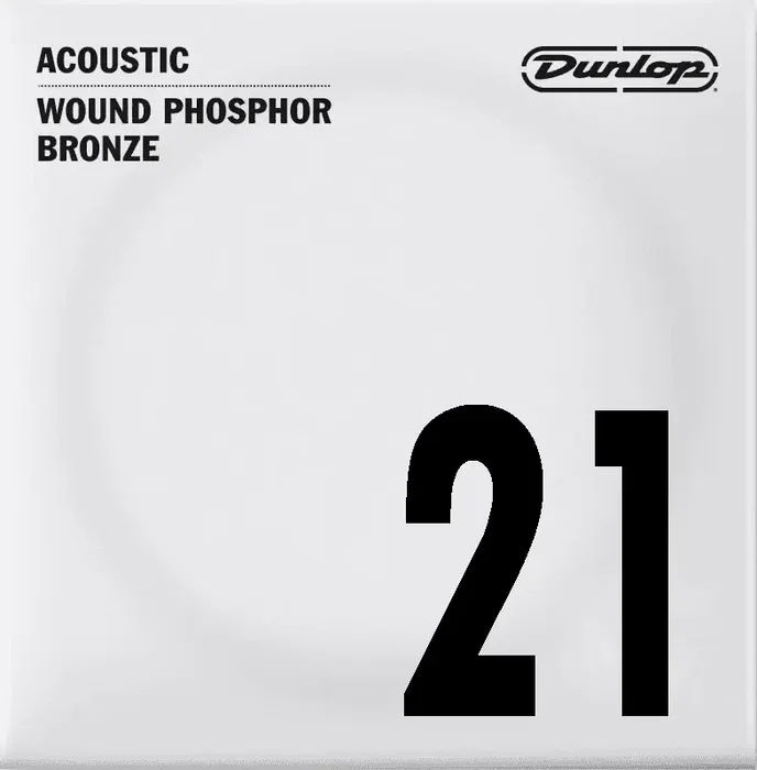 Dunlop 92/8 Phosphor Bronze .021 Corde Acoustique Dunlopst - Calibre 021 Dunlop 92/8 Phosphor Bronze .021 Corde Acoustique Dunlopst - Calibre 021