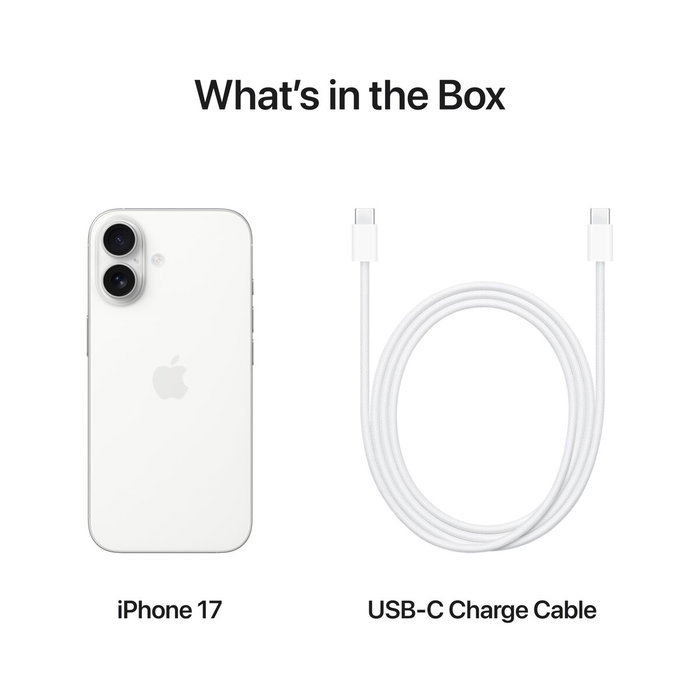 Smartphone Apple IPHONE 17 6,3" A19 256 GB Blanc