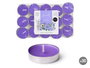 Acorde Set de 30 Bougies Chauffes-Plat Lavande 19 x 2,7 x 11,2 cm Cire Violette (Set de 24)