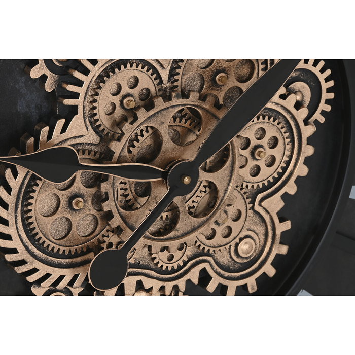 Horloge Murale Home ESPRIT Noir Fer 75 x 7 x 75 cm Horloge Murale Home ESPRIT Noir Fer 75 x 7 x 75 cm