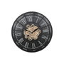 Horloge Murale Home ESPRIT Noir Fer 75 x 7 x 75 cm