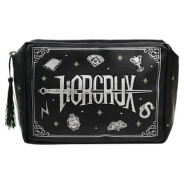 WIDDOP & CO Nécessaire de Voyage Harry Potter Horrocrux Dark Arts - Haut de Gamme, Durable et Fonctionnel pour Organiser vos Produits de Toilette