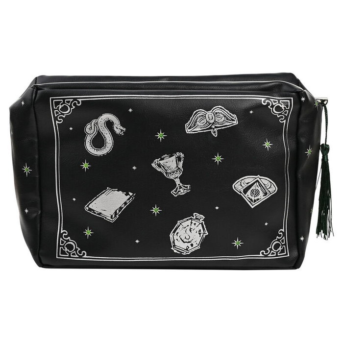 WIDDOP & CO Nécessaire de Voyage Harry Potter Horrocrux Dark Arts - Haut de Gamme, Durable et Fonctionnel pour Organiser vos Produits de Toilette