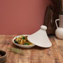 Home Deco Factory Plat Tajín Mirage 25,5 cm en porcelaine