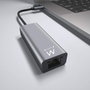 Ewent EW9818 Adaptateur réseau Gigabit USB-C vers RJ45 10/100/1000 Mbps USB 3.2 Gen1 Plug and Play