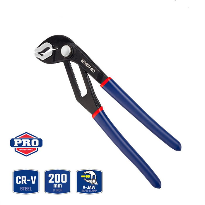 Pinces à bec de perroquet Workpro 8" Pinces à bec de perroquet Workpro 8"