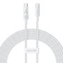 Baseus Câble USB-C vers USB-C Blanc 2 m
