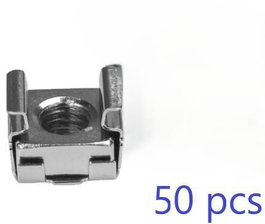 Lanview Jeu d'écrous-cage M5, 50 pièces