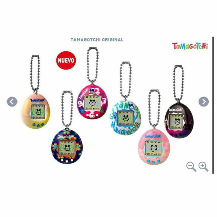Bandai Tamagotchi Original - Animal électronique virtuel Violet et bleu Bandai Tamagotchi Original - Animal électronique virtuel Violet et bleu
