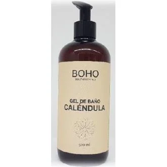 BOHO Gel Douche Calendula Bio 500ml - Hydratant et Apaisant BOHO Gel Douche Calendula Bio 500ml - Hydratant et Apaisant