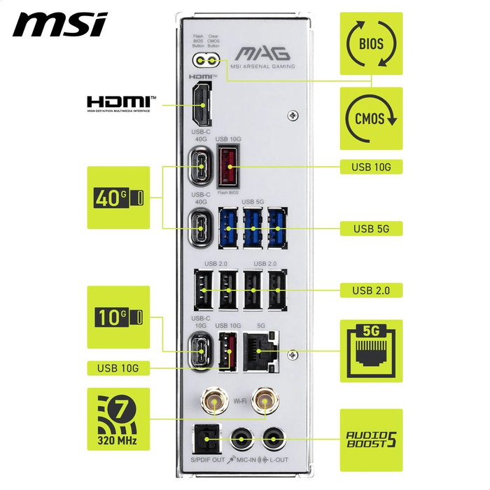 MSI MAG X870E TOMAHAWK MAX WIFI PZ AMD AM5