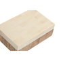 Boîte à bijoux Home ESPRIT Blanc Naturel Résine Bois de manguier 18 x 13 x 7,5 cm (2 Pièces)