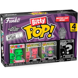 FUNKO Bitty Pop! Disney L'Étrange Noël de monsieur Jack Oogie Boogie - Pack de 4 figurines