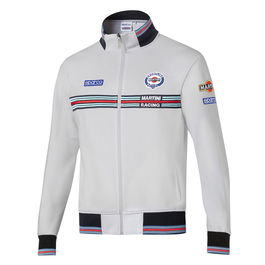 Sparco S01278MRGR6XXX Sweat Capuche Martini-R Gris XXXL 300g Coton