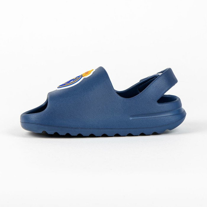 Real Madrid C.F. Tongs pour Enfants Bleu, Taille 25