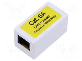 GEMBIRD Connecteur RJ45 blanc Cat 6a 8p8c NCA-LC6-01