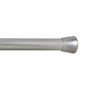 Cintacor - Storplanet Barre extensible multiuso à pression sans perçage argent Ø2,8-2,5 x 120-210 cm pour rideaux et rangement