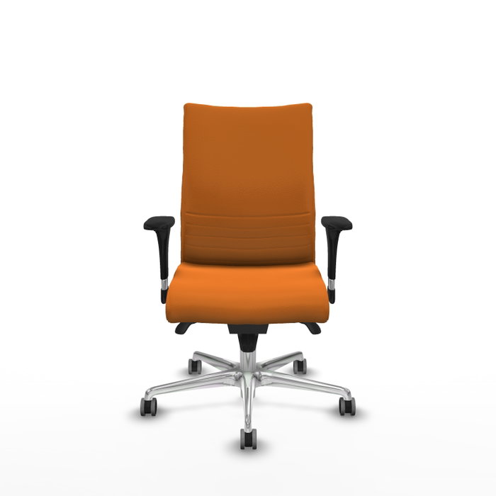 Piqueras Y Crespo Albacete Confidente Orange avec Mécanisme Synchrone et Base Aluminium Piqueras Y Crespo Albacete Confidente Orange avec Mécanisme Synchrone et Base Aluminium