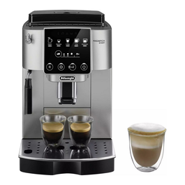 De'Longhi Machine à café entièrement automatique Magnifica Start ECAM220.30.SB - Argent
