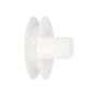 WOLFPACK LINEA PROFESIONAL Disco Persiana Plastico Compacto Para Rodamieto 120x40 mm, cinta 20 mm