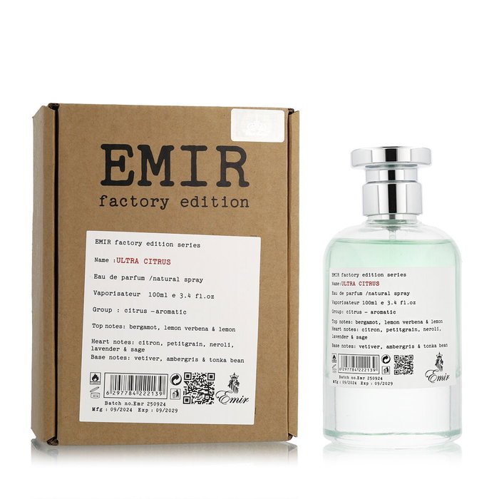 Emir Ultra Citrus Factory Edition Eau de Parfum 100 ml Emir Ultra Citrus Factory Edition Eau de Parfum 100 ml