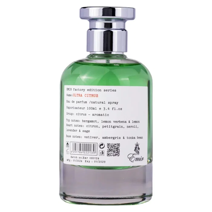 Emir Ultra Citrus Factory Edition Eau de Parfum 100 ml Emir Ultra Citrus Factory Edition Eau de Parfum 100 ml