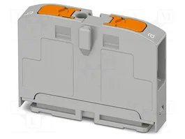 PHOENIX CONTACT PTVFIX 2X2,5 GY Connecteur pour rail 24A 450V