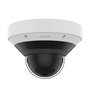Hanwha - Caméra dôme extérieure panoramique antivandalisme 8MP AI IR P série, 4 capteurs x 2MP, objectif fixe 2.8mm, PoE+, IP66 IK10