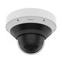 Hanwha - Caméra dôme extérieure panoramique antivandalisme 8MP AI IR P série, 4 capteurs x 2MP, objectif fixe 2.8mm, PoE+, IP66 IK10