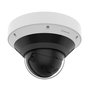 Hanwha - Caméra dôme extérieure panoramique antivandalisme 8MP AI IR P série, 4 capteurs x 2MP, objectif fixe 2.8mm, PoE+, IP66 IK10
