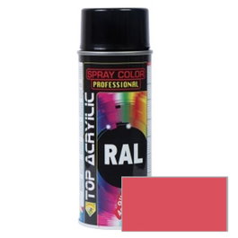 TOP ACRYLIC Spray Acrylique Rouge/Rose RAL-3017 400ml