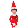 The Elf On the Shelf - Kit Complet avec Livre et Figurine Elfe Explorateur en Espagnol - Jeu Traditionnel Magique de Noël - CEFA TOYS