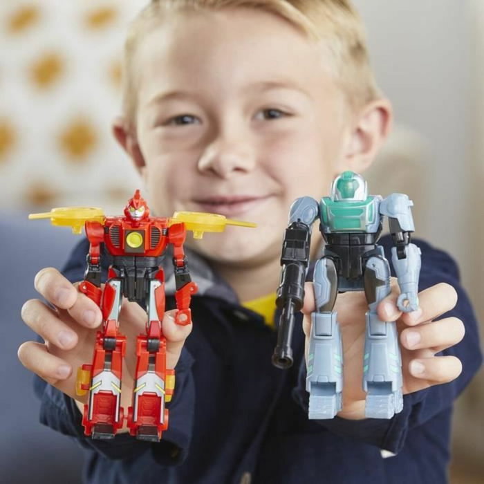 Hasbro Transformers EarthSpark Cyber-Combiner Terran Twitch et Robby Malto Hasbro Transformers EarthSpark Cyber-Combiner Terran Twitch et Robby Malto