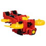 Hasbro Transformers EarthSpark Cyber-Combiner - Figurine Robot Dron Terran Twitch Transformable et Figurine Robby Malto avec Cyber-Suit - Combinaison Double Mode - +3 Ans
