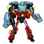 Hasbro Transformers EarthSpark Cyber-Combiner - Figurine Robot Dron Terran Twitch Transformable et Figurine Robby Malto avec Cyber-Suit - Combinaison Double Mode - +3 Ans