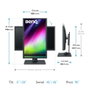 Benq SW321C Écran PC 32 pouces 4K UHD IPS 3840x2160 60Hz 100% sRGB 95% DCI-P3 HDR USB-C DisplayPort 1.4