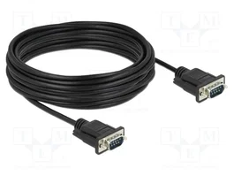 DELOCK Câble D-Sub 9pin prise à prise 10m noir