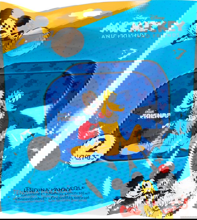 Licensing Par Tonos Laterales Mickey 44x35 cm 2 Pièces CZ10614 Protection UV Fixation par Ventouse