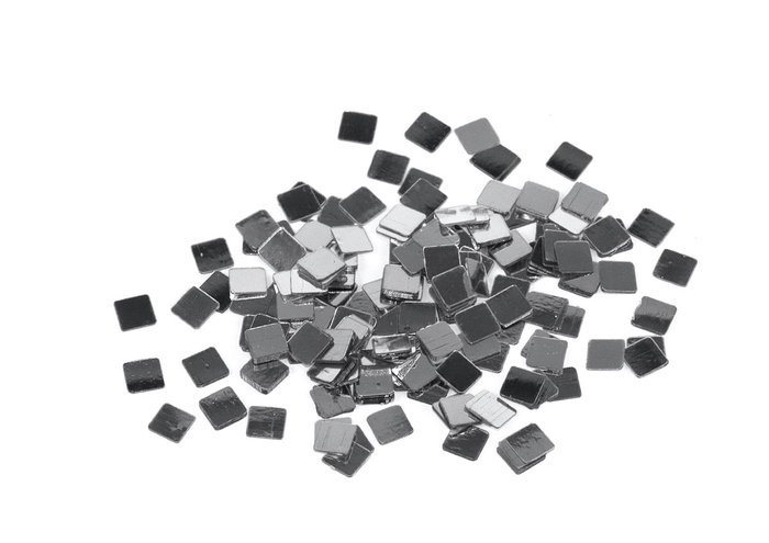 Innspiro Sequins carrés argentés 5mm 14g Innspiro Sequins carrés argentés 5mm 14g