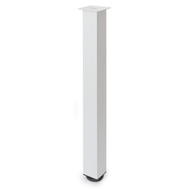 HERRAJES ALK Jeu de 4 pieds réglables Rigo blanc 71 cm