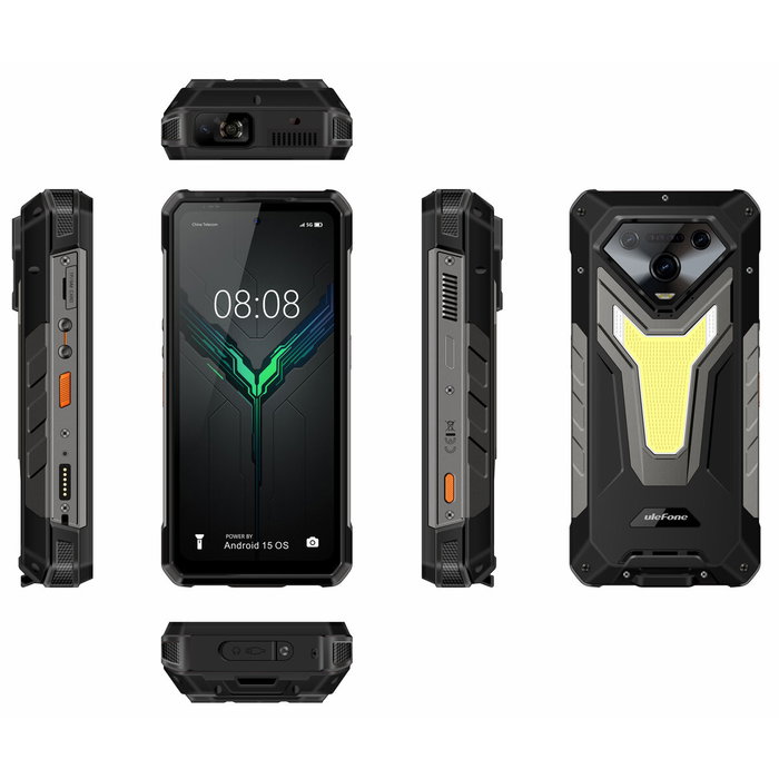 Smartphone Ulefone ARMOR 34 PRO 16 GB 512 GB Noir 6,78" Mediatek Dimensity 6100+