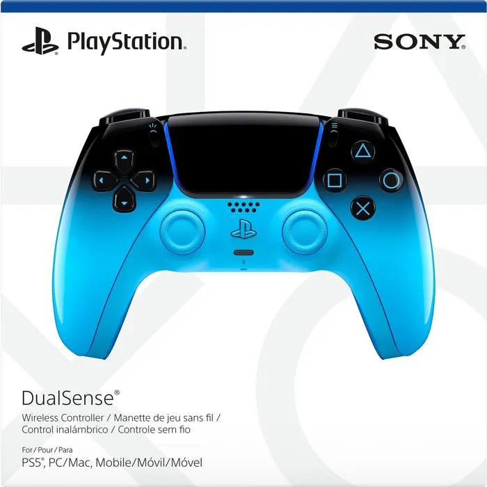 Sony DualSense PS5 - Manette sans fil DualSense Rhythm Blue pour PlayStation 5 et PC