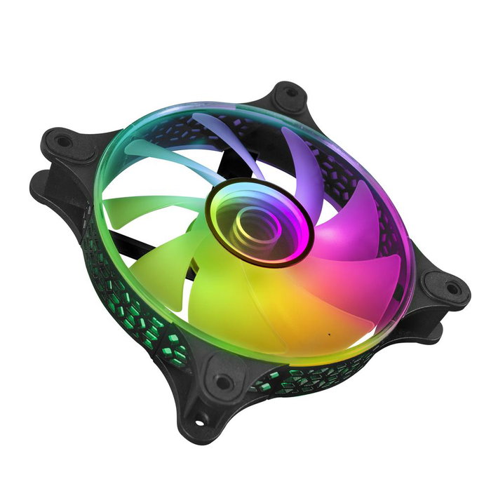 Mars Gaming Kit de 3 Ventilateurs MF-3D ARGB 120 mm Noir avec Contrôleur et Télécommande RF Mars Gaming Kit de 3 Ventilateurs MF-3D ARGB 120 mm Noir avec Contrôleur et Télécommande RF