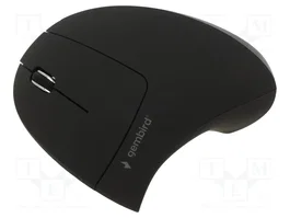GEMBIRD Souris sans fil ergonomique noire