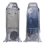 Ohm Chariot de courses pliable 25 L 91 x 34 x 26 cm 2 roues couleurs assorties