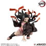 Megahouse Figurine G.E.M. Demon Slayer - Frères Kamado - PVC Peint à la Main 17 cm et 13 cm