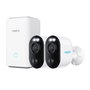 Reolink Hub 1 + 2x Argus Series B310 Caméras Extérieures avec Batterie