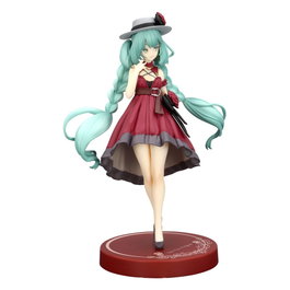 Furyu Hatsune Miku Statuette Trio-Try-iT Outing Dress Rouge Ver.