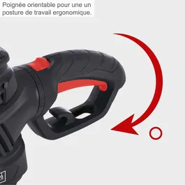 Scheppach Taille-Haies Électrique EHT610 600 W 61 cm - Coupe Performante pour Haies et Arbustes