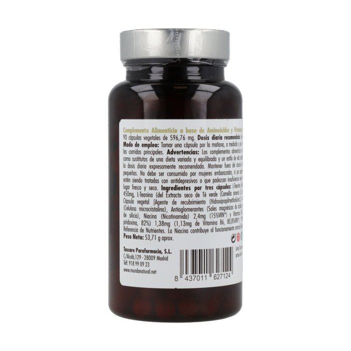 MUNDO NATURAL Calm plus, 90 capsules